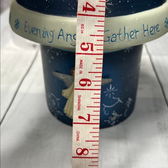 ✨ Evening Angels Gather Here Candle Holder – Angel & Hearts Cutout Luminary - Picture 12 of 12